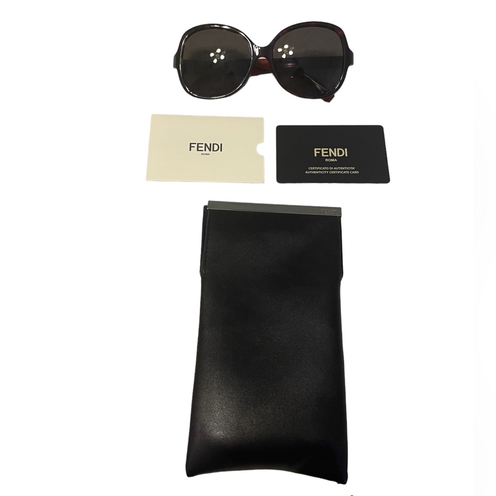 Authentic Vintage Fendi Sunglasses & Case